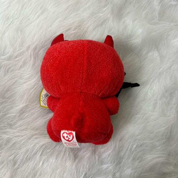 Y2k RARE NWT Hello Kitty Devil beanie baby plush - Picture 3 of 4